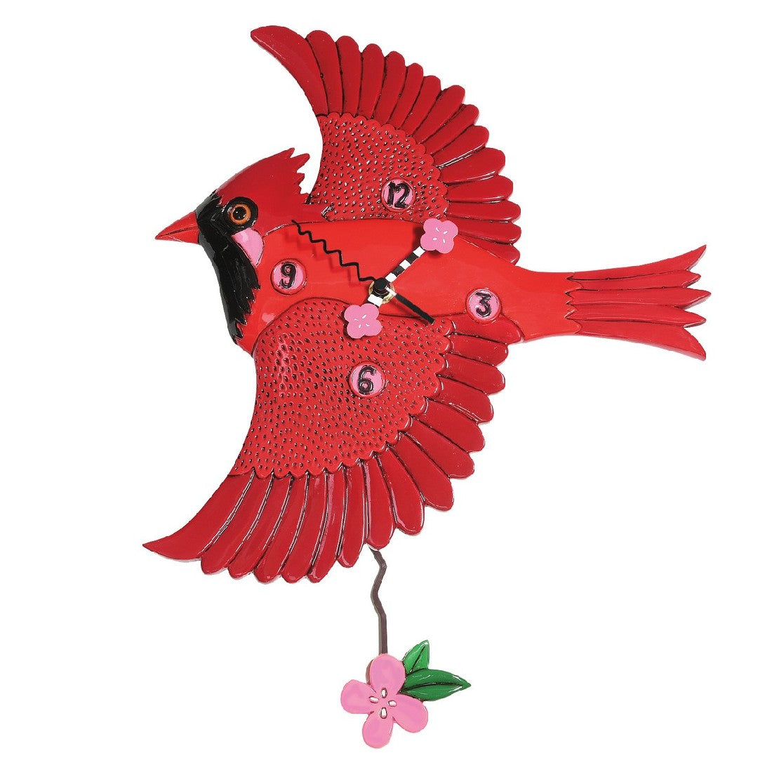 CARDINAL BIRD CLOCK