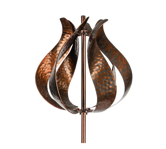 WIND SPINNER TULIP BRONZE