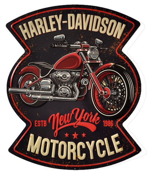 Wall Plaque Harley Davidson MC 