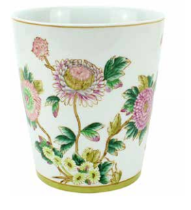 Spring Flower Round Planter Small