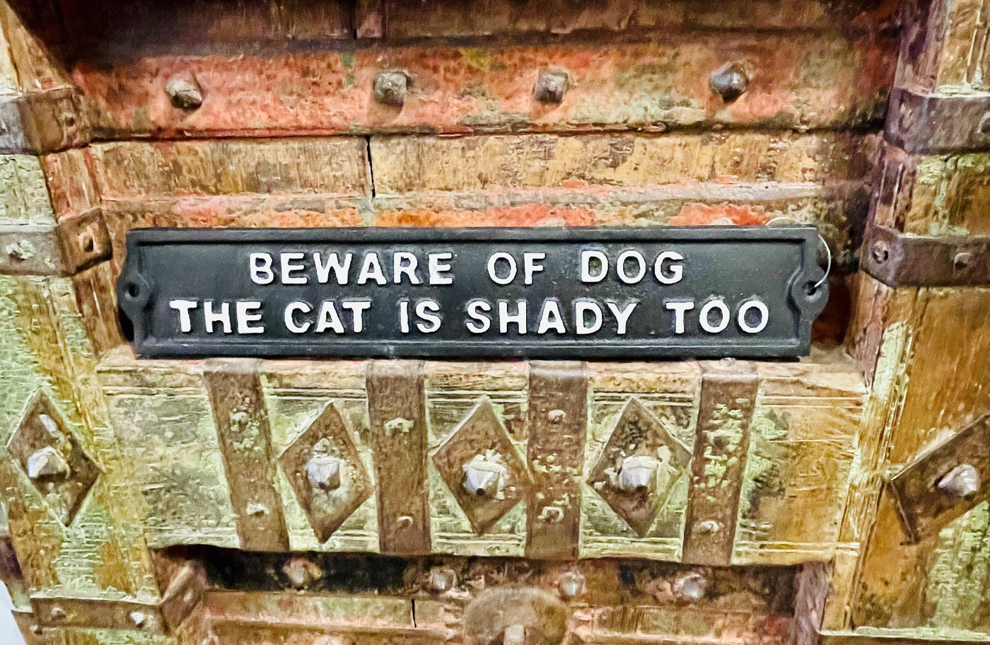 BEWARD OF DOG SIGN
