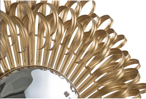 Gold Sunburst Mirror