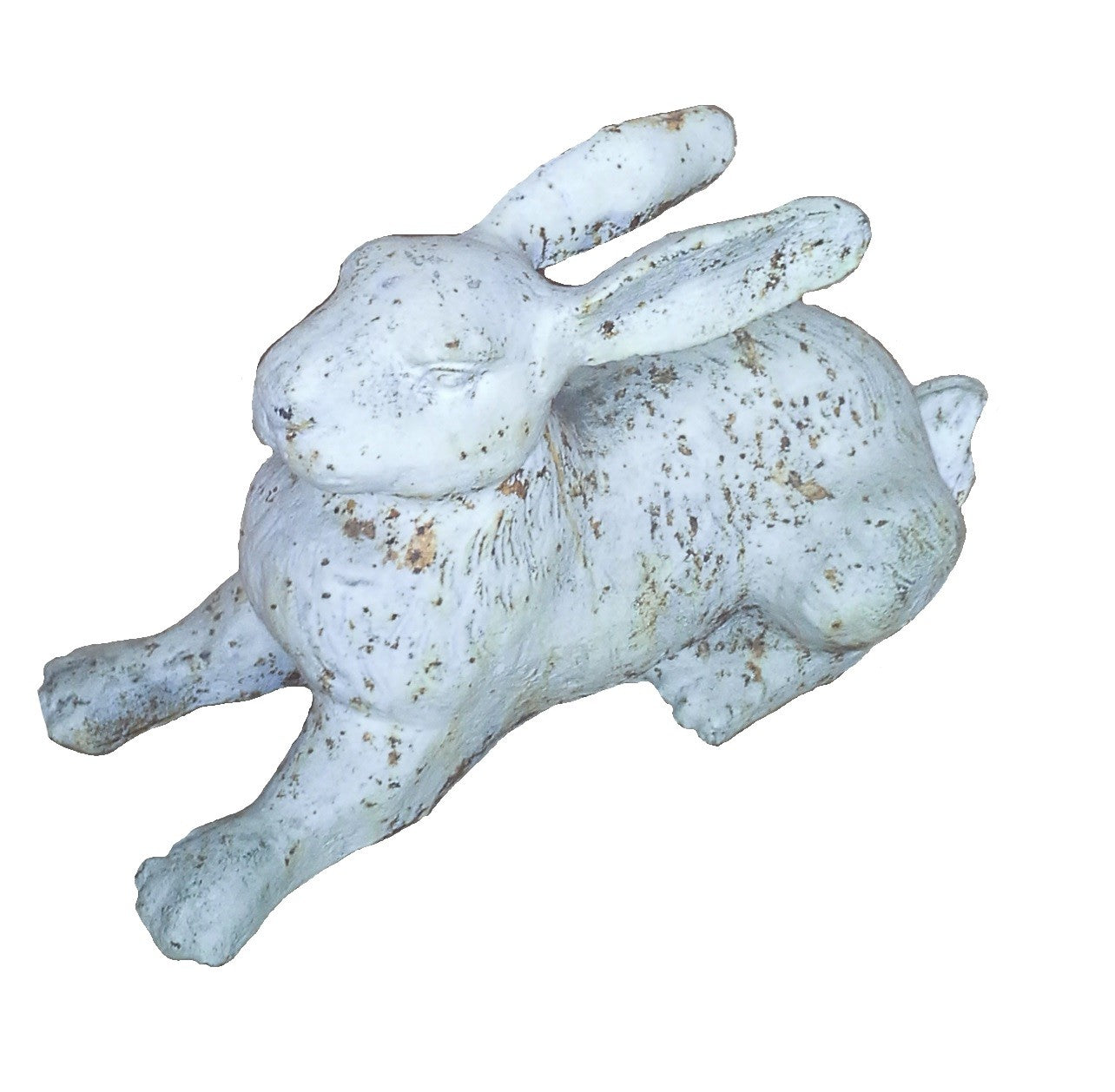 Lying Rabbit Cast Iron Garden Figurine - Large