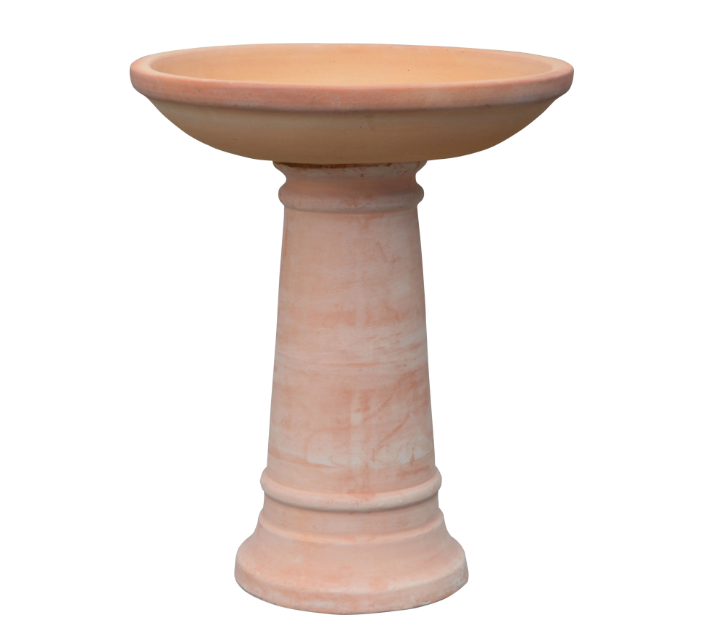 SIENA BIRD BATH TERRACOTTA