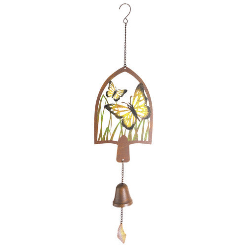 BUTTERFLY IN ARCH HANGING BELL