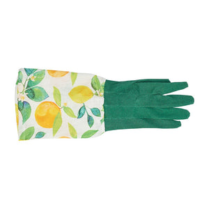 LINEN LONG SLEEVED GLOVES - AMALFI CITRUS JH 