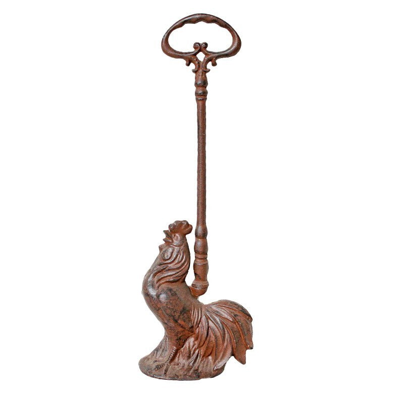 Doorstop Handle - Rooster W/Hnadle
