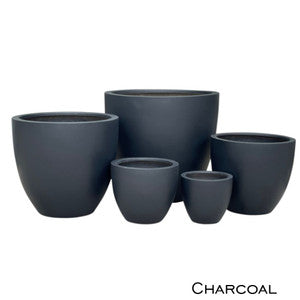 SAXON EGG PLANTER [Sz:Xtra Small Col:CHARCOAL]