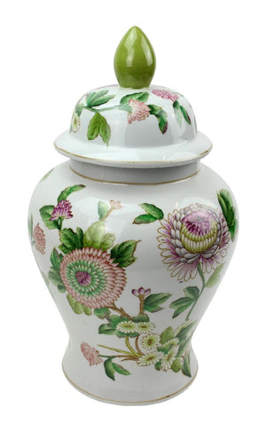 Spring Flower Ginger Jar 