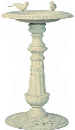 BIRD BATH VIRGINIA [Col:ANTIQUE WHITE]