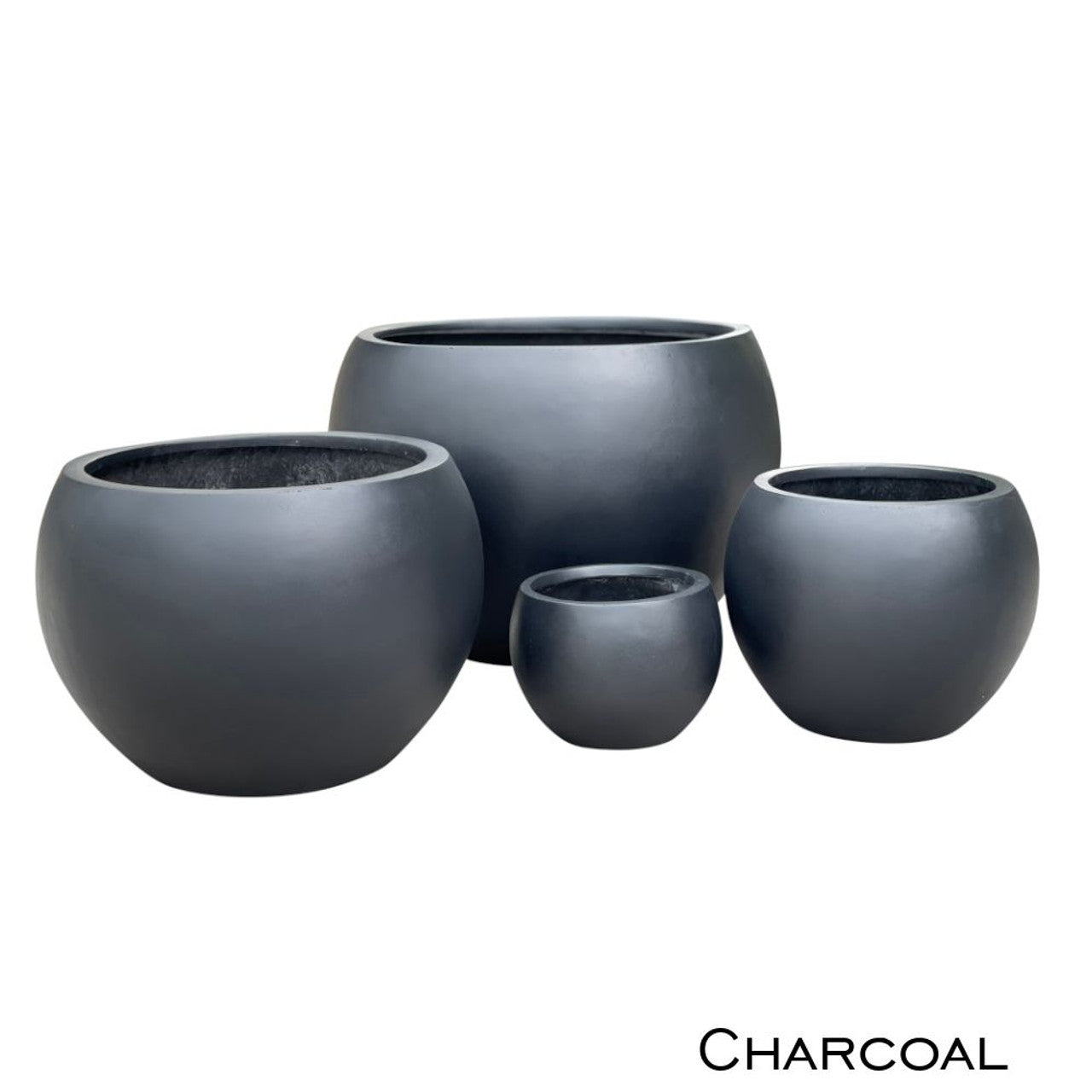 SAXON BALL PLANTER [Sz:Small Col:BLACK]