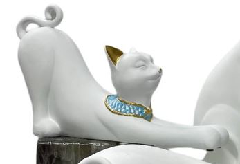 CAT STRETCH WHITE 34CM