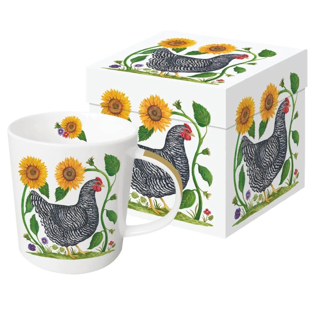 BOXED TREND MUG - HEAVENLY HEN