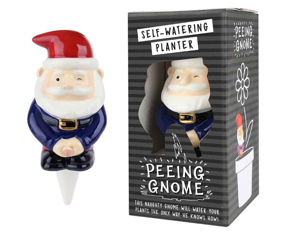 PEEING GNOME - SELF WATERING PLANTER 