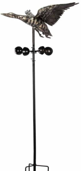 WEATHERVANE DUCK ON STAKE [Sz:Large]