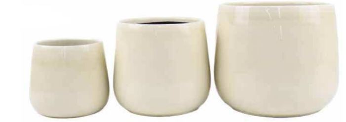 ALABASTER WHITE PLANTER [Sz:Small]