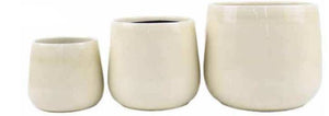 ALABASTER WHITE PLANTER [Sz:Small]