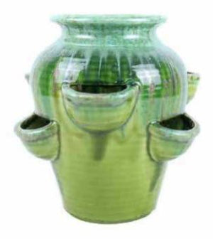 GRADIENT STRAWBERRY PLANTER [Col:GREEN]
