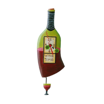 WINE TIME CLOCK