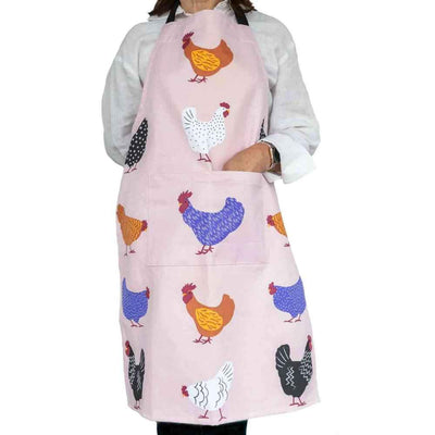 APRON (HEAVY DRILL) - BRIGHT HENS 
