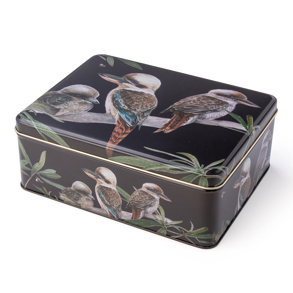 Kookaburra Biscuit Tin