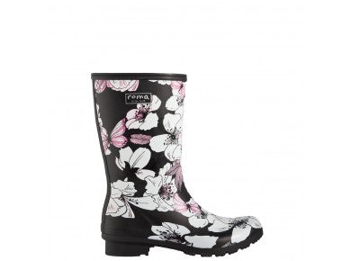 Roma EMMA MID WOMEN'S RAIN BOOT [Sz:7 Col:BUTTERFLY]