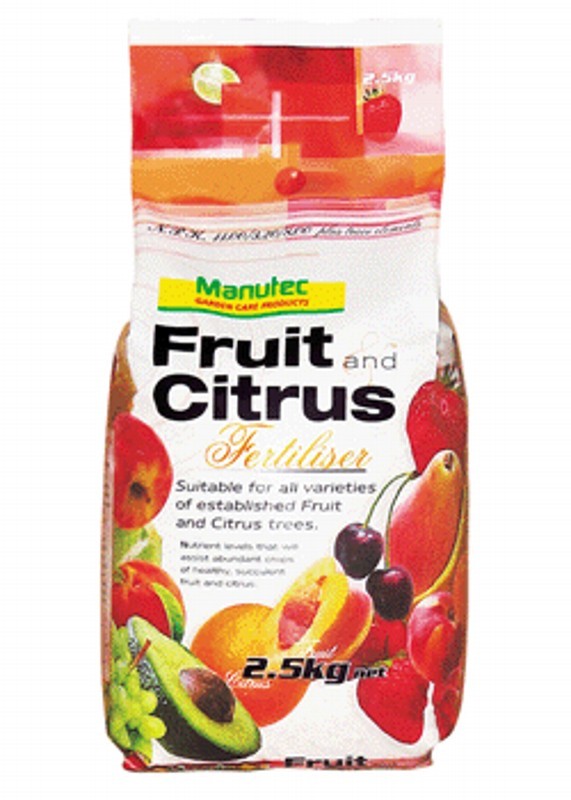 Manutec Fruit & Citrus Fertiliser 2.5kg