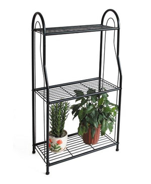 PLANT STAND 3 TIER BEDARRA BLACK 96CM