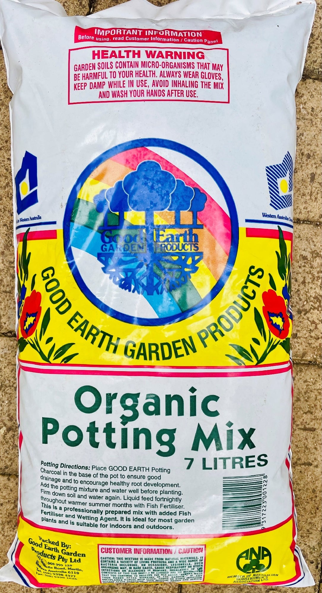 7 Lt Organic Potting Mix