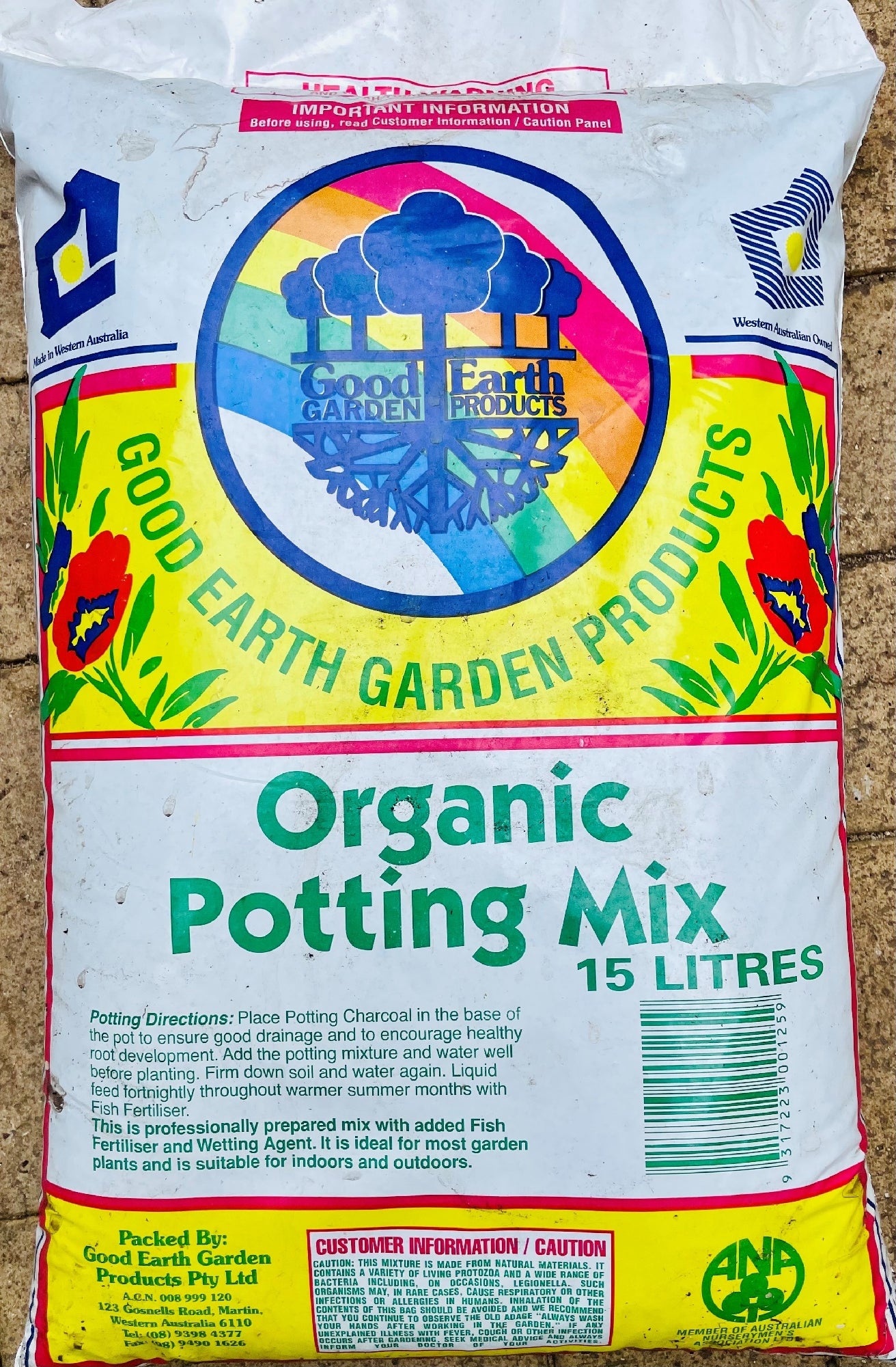 15 Lt Organic Potting Mix