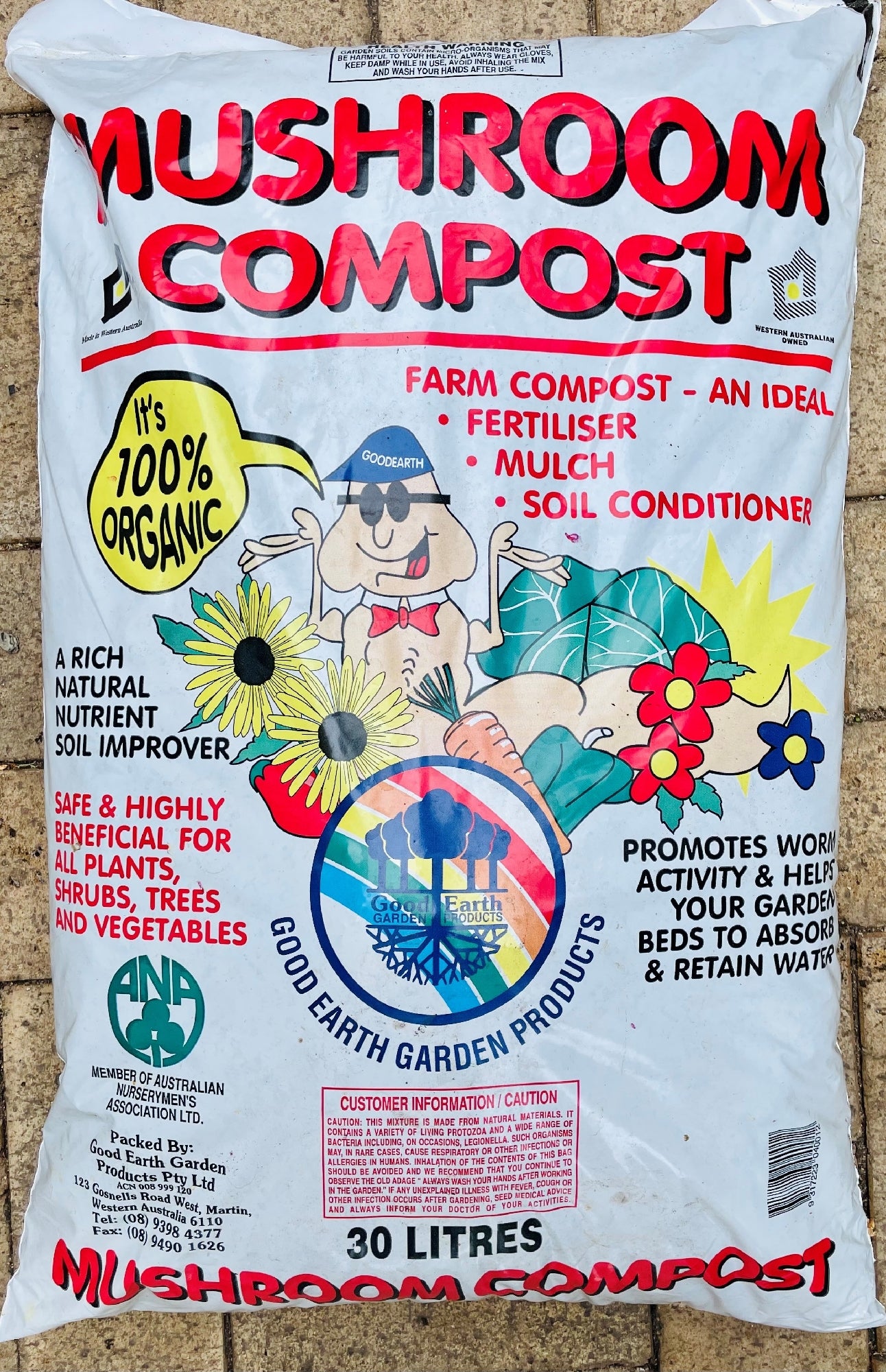 30 Lt Mushroom Compost
