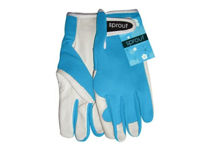 SPROUT GOATSKIN GLOVES [Col:AQUA]