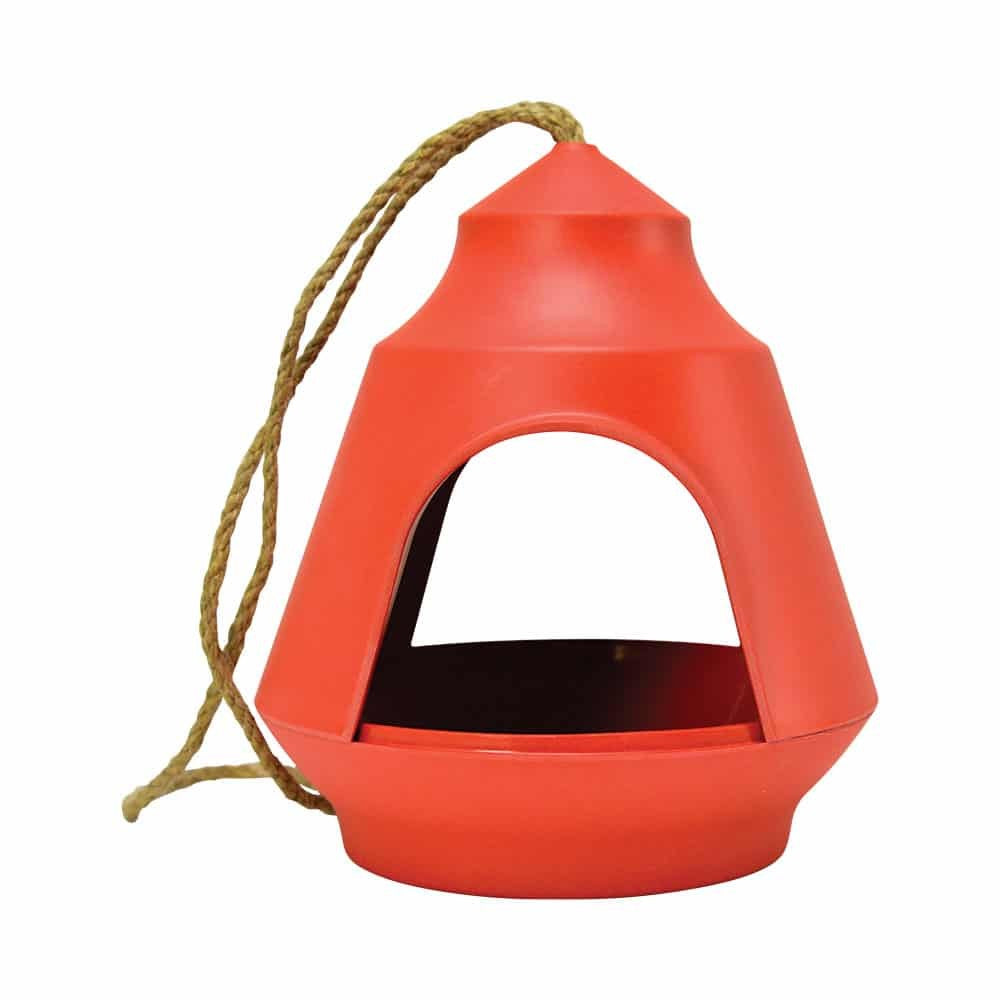 BIRD HOUSE BAMBOO [Col:RED]