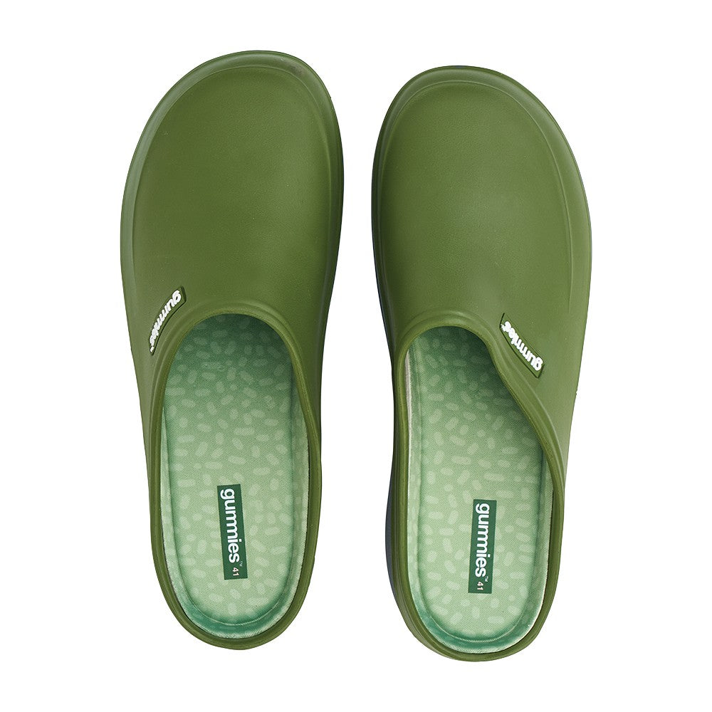 GUMMIES CLOGS [Sz:38 Col:OLIVE]