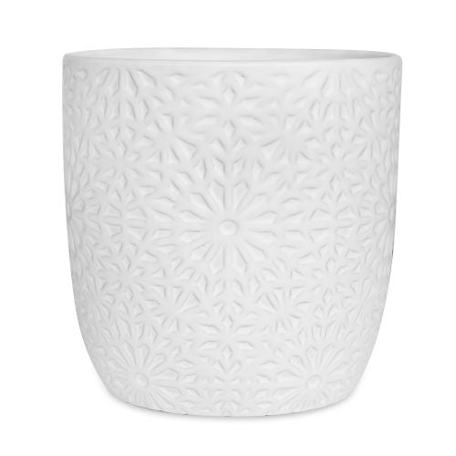 KENA POT COVER [Sz:Large Col:MATT WHITE]