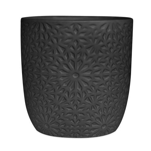 KENA POT COVER [Sz:Large Col:MATT BLACK]