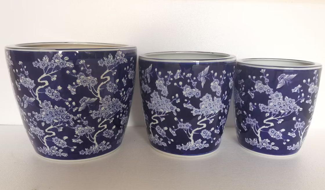 BLOSSOM PLANTER W/SCR [Sz:D25CM]