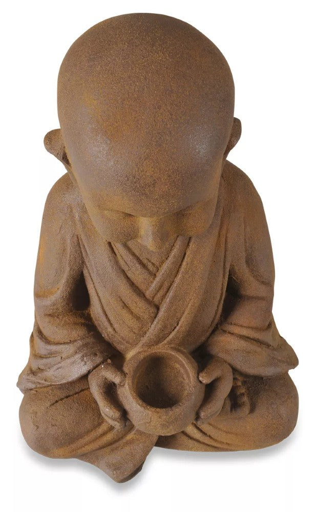 BANYA CROSSED LEGGED TEA LIGHT BUDDHA