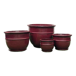 BELLY POT W/S [Sz:Small Col:WINE]