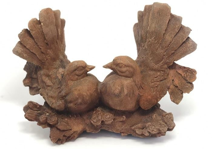 Fantail Birds Cast Iron