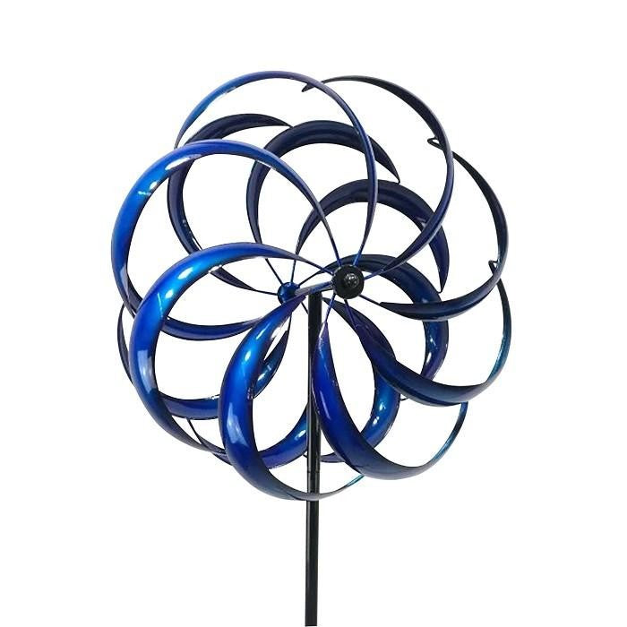 Kaleidoscope Windmill Blue