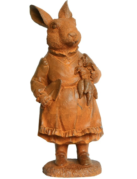 WILLOW MOTHER RABBIT CAST IRON LARGE 