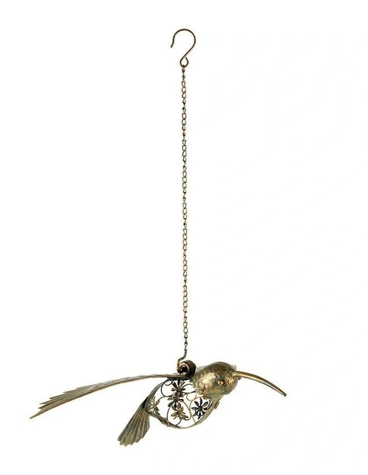 HANGING HUMMINGBIRD METAL