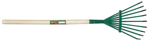 Kids Lawn Leaf Rake Green