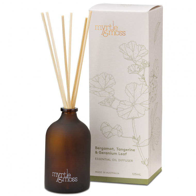 BERGAMOT ESSENTIAL OIL DIFFUSER - SMALL 125ML