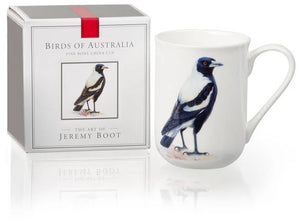 fine bone china cup - magpie