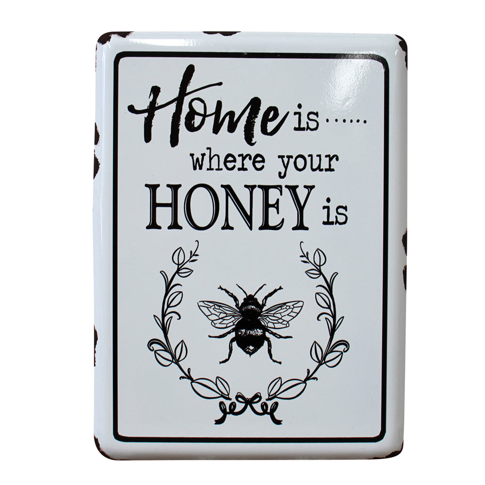 HOME AND HONEY SIGN